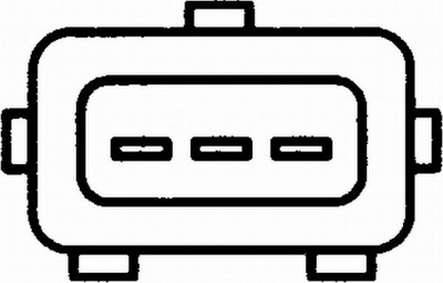 A30155 HELLA SENSOR POSICIÓN DE EJE GMP 6PU 009 110-531 PIEZAS HELLA  