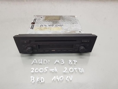 Радио cd audi a3 8p фото №1