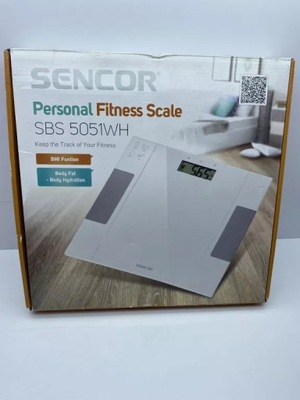 SENCOR PERSONAL FITNESS SCALE SBS 5051WH