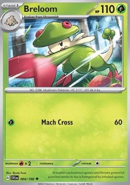 Karty Pokemon (SVI 004) Breloom