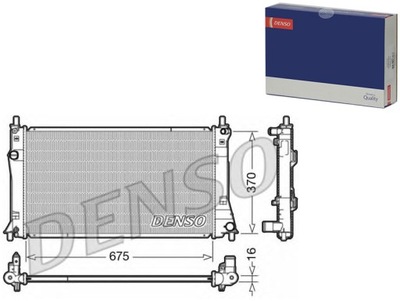 Радиатор воды mazda 5 2.0 cw фото №1