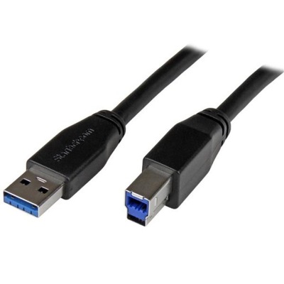 StarTech.com USB3SAB5M kabel USB 5 m USB 3.2 Gen 1 (3.1 Gen 1) USB A USB B