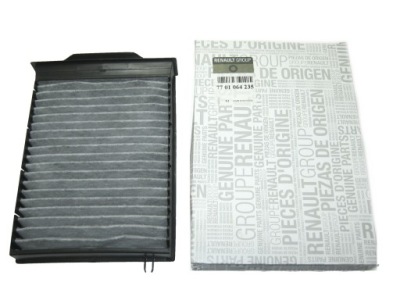 Фильтр кабины megane 2 оригинал угольный 7701064235 фото №1