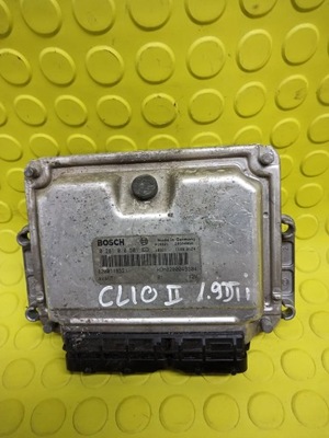 Renault clio ii блок управления двигателя 0281010501 фото №1
