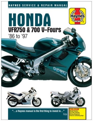 HONDA VFR750 700 (1986-1997) MANUAL REPARACIÓN HAYNES 24H  