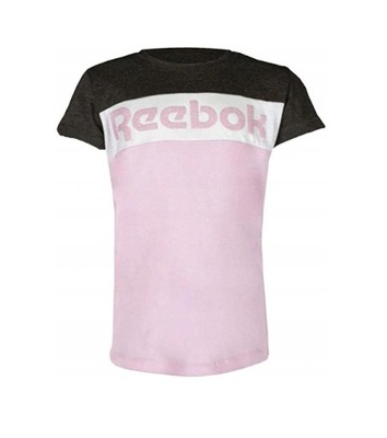 Koszulka REEBOK LOGO t-shirt dziewczęca 11-12 lat