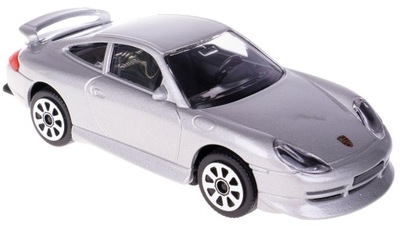 PORSCHE 911 CARRERA MODEL METALOWY BBURAGO 1:43 SREBRN #75