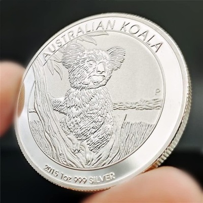 Pamiątkowa moneta Australia Koala 2015, srebrna