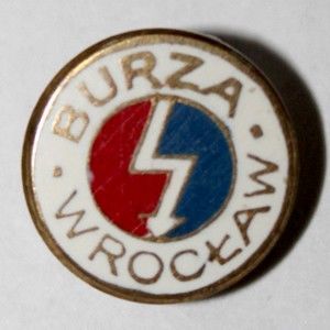Odznaka Burza Wrocław mała (PRL, emalia)
