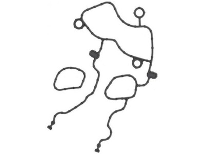 Elring 586.380 прокладка, привод распределительного вала фото №1