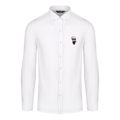 Koszula KARL LAGERFELD Iconic Slim Fit Elastan