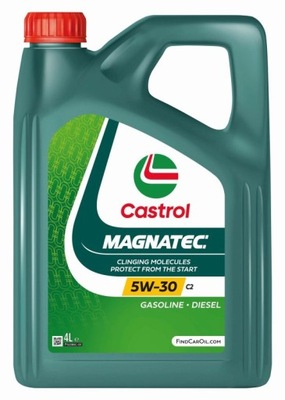 CASTROL OLEJ CASTROL 5W30 4L MAGNATEC / C2 / SN / HONDA TOYOTA DPF / PSA B7