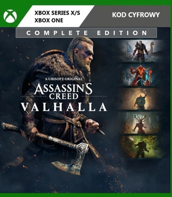 ASSASSIN'S CREED VALHALLA COMPLETE EDITION * XBOX * KOD * KLUCZ *