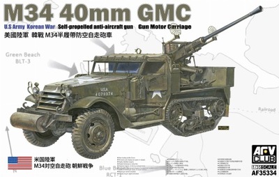 M34 40mm GMC (US Army Korean War) 1:35 AFV Club 35334