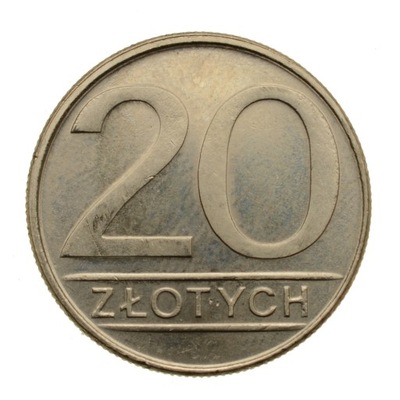 M547 - 20 złotych 1986 r. - Stan 1