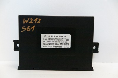 MODULE CONTROL UNIT MERCEDES PETROL W212 FACELIFT A2129000029  