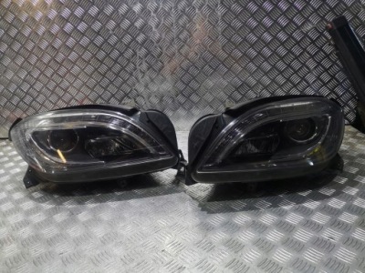 Лампа передняя левая mercedes ml w166 bixenon kpl фото №1