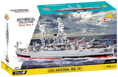 COBI4843 USS ARIZONA (BB39) 2046 KL.