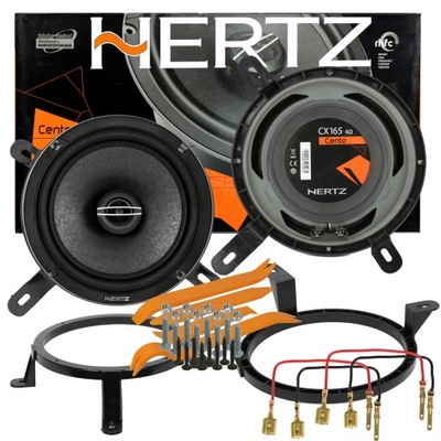 HERTZ ECX CX 165 ALTAVOCES MERCEDES SLK W170 PARTE DELANTERA  