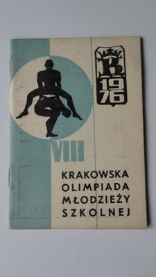 KRAKOW OLIMPIADA MLODZIEZY 1976 ROK REKLAMA VISTULA DOMINO MIRACULUM