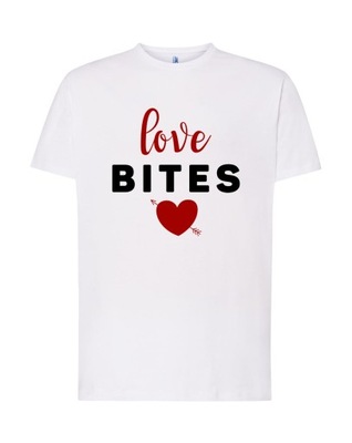 Koszulka z Napisem Love Bites