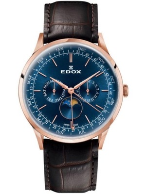 Edox Les Vauberts Annual Calendar