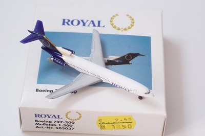 HERPA Royal Boeing 727-200 skala 1:500