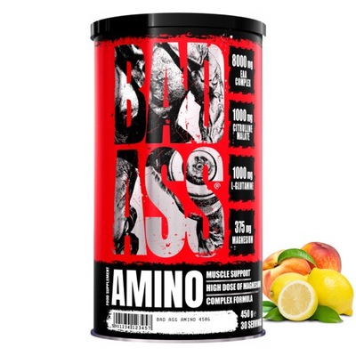 BAD ASS AMINO 450g AMINOKWASY BCAA EAA GLUTAMINA