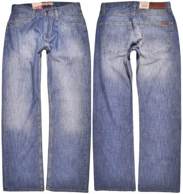 MUSTANG spodnie blue 042 jeans BOOTCUT W32 L36