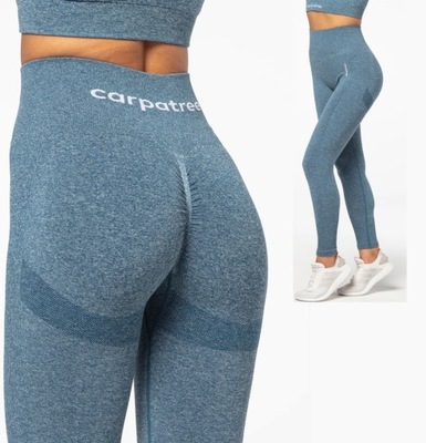 LEGGINSY SPORTOWE BEZSZWOWE FITNESS CARPATREE XS