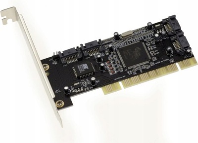 Kontroler Adapter Karta PCI na 4x SATA Karta Kontrolera KALEA-INFORMATIQUE