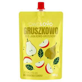 MUS OWOLOVO JABŁKO-GRUSZKA 200G