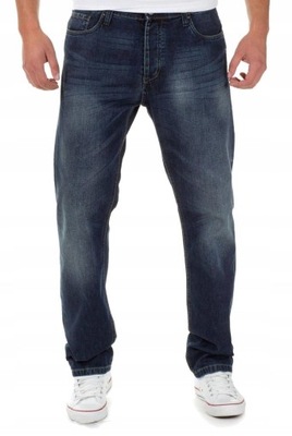 JACK JONES niebieskie KLASYCZNE JEANSY NICK 31/30