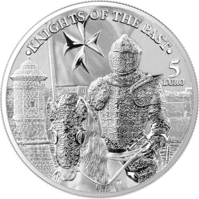 2023 Malta 5 Euro Knights of the Past 1oz
