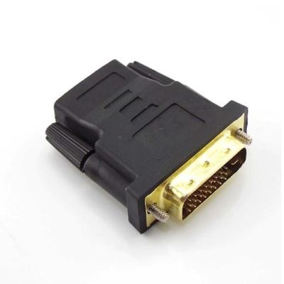 ADAPTER HDMI DO DVI KONWERTER PRZEJŚCIÓWKA FULL HD 4K