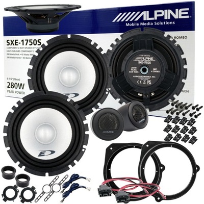 ALTAVOCES ALPINE DISTANCIAS PARA AUDI A3 8P A4 B6 B7 SAAB 9.3 SEAT EXEO  