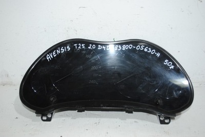 CUADRO DE INSTRUMENTOS CONTADOR TOYOTA AVENSIS T25 83800-05630H  