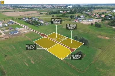 Działka, Siedliska, Ełk (gm.), 1161 m²