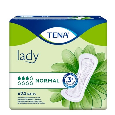 Podpaski higieniczne TENA Lady Normal 24szt 12op