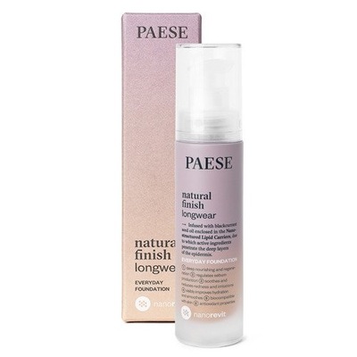 Paese Nanorevit Natural Finish Longwear Everyday Foundation długotrwał P1