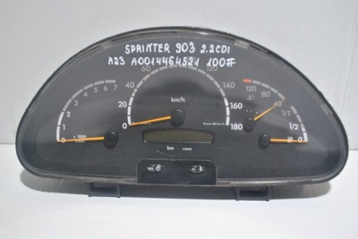 Лічильник приладова панель mercedes sprinter 903 a0014464521 фото №1