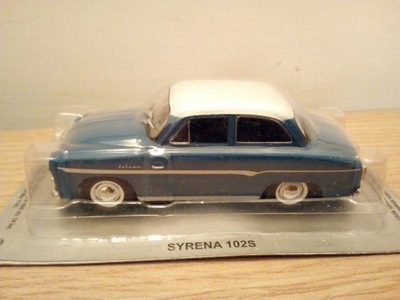 SYRENA 102S KULTOWE AUTA PRL 1:43