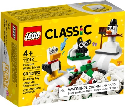 LEGO Classic 11012 Kreatywne białe klocki