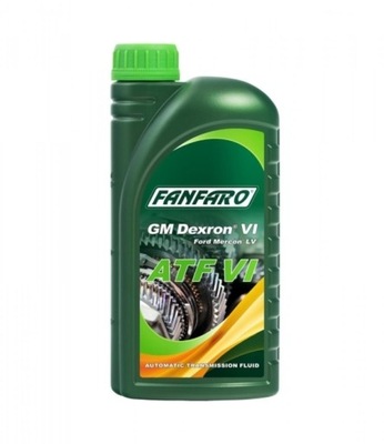 FANFARO ACEITE FANFARO ATF VI 1L / GM DEX VI / MERCON LV / TOYOTA WS / SP-IV  