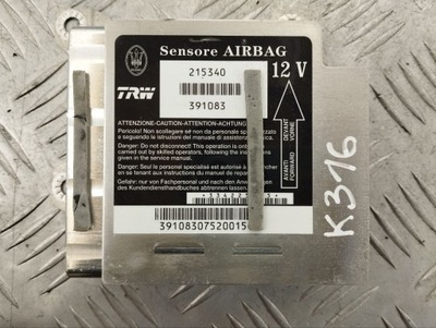 Maserati granturismo 2012 блок керування / модуль подушка безпеки 215340 фото №1