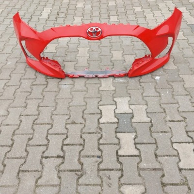 Бампер перед передній toyota yaris iv 4 20- фото №1