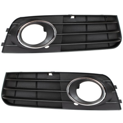 Решітка радіатора решітка протитуманна фара do audi a4 b8 2007-2011 ліва + права комплект фото №1