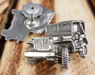 Jeep Willys Blacha Znaczek Wpinka Pin USA 3,3 cm