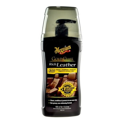 Meguiars Gold Class Rich Leather Cleaner Condition