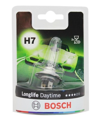 BOSCH LAMP H7 55W 12V PX26D LONDLIFE DAYTIME 1 BLISTER 1987301057 - milautoparts-fr.ukrlive.com